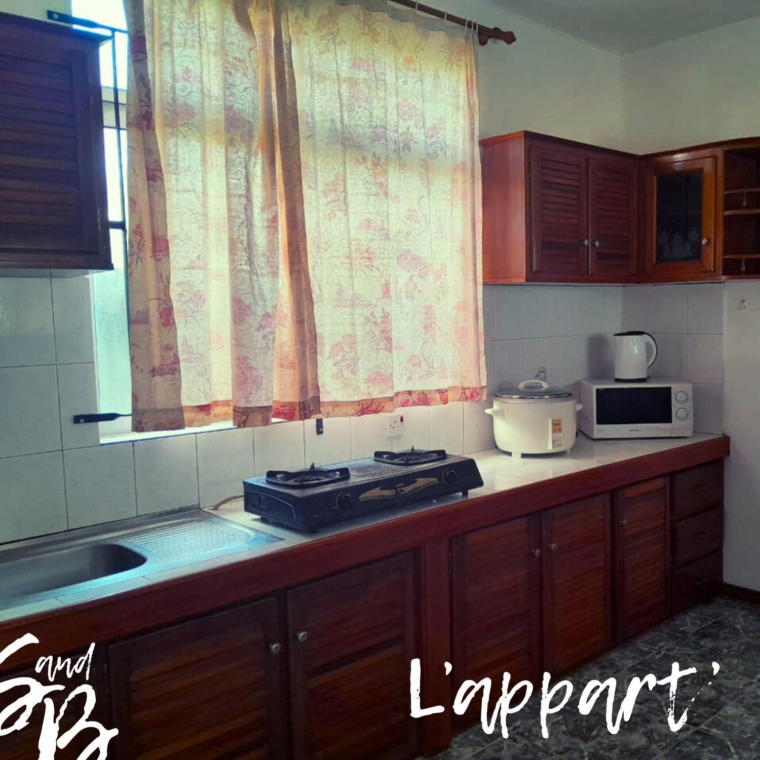 Ferienwohnung Lakaz Metiss Arobaz Blue Bay Exterior foto