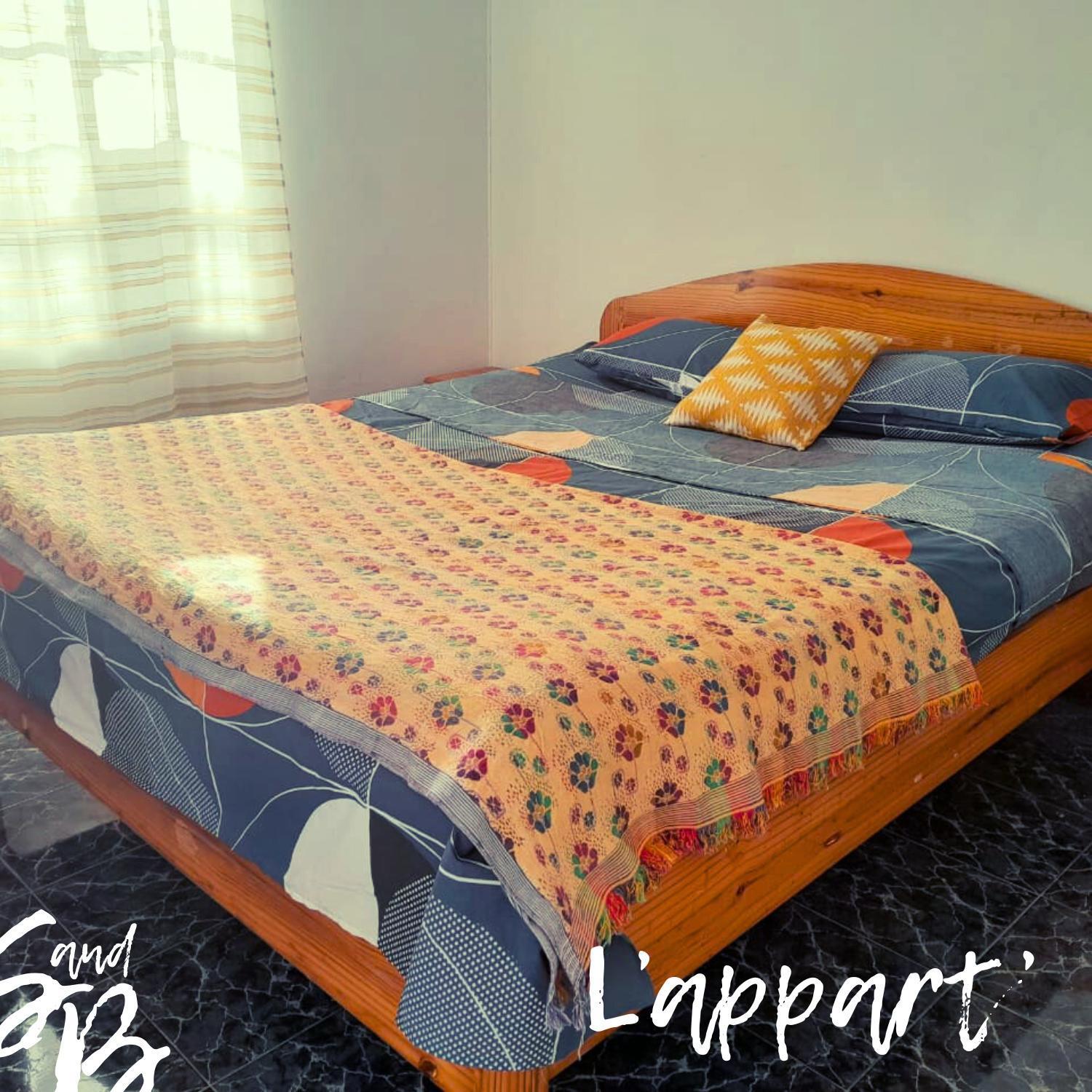 Ferienwohnung Lakaz Metiss Arobaz Blue Bay Exterior foto